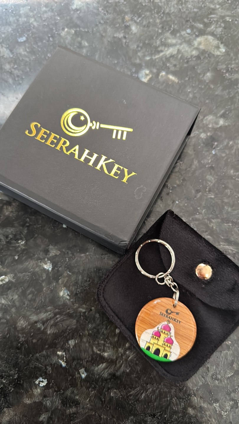 SeerahKey arriving in its gift box and velvet pouch